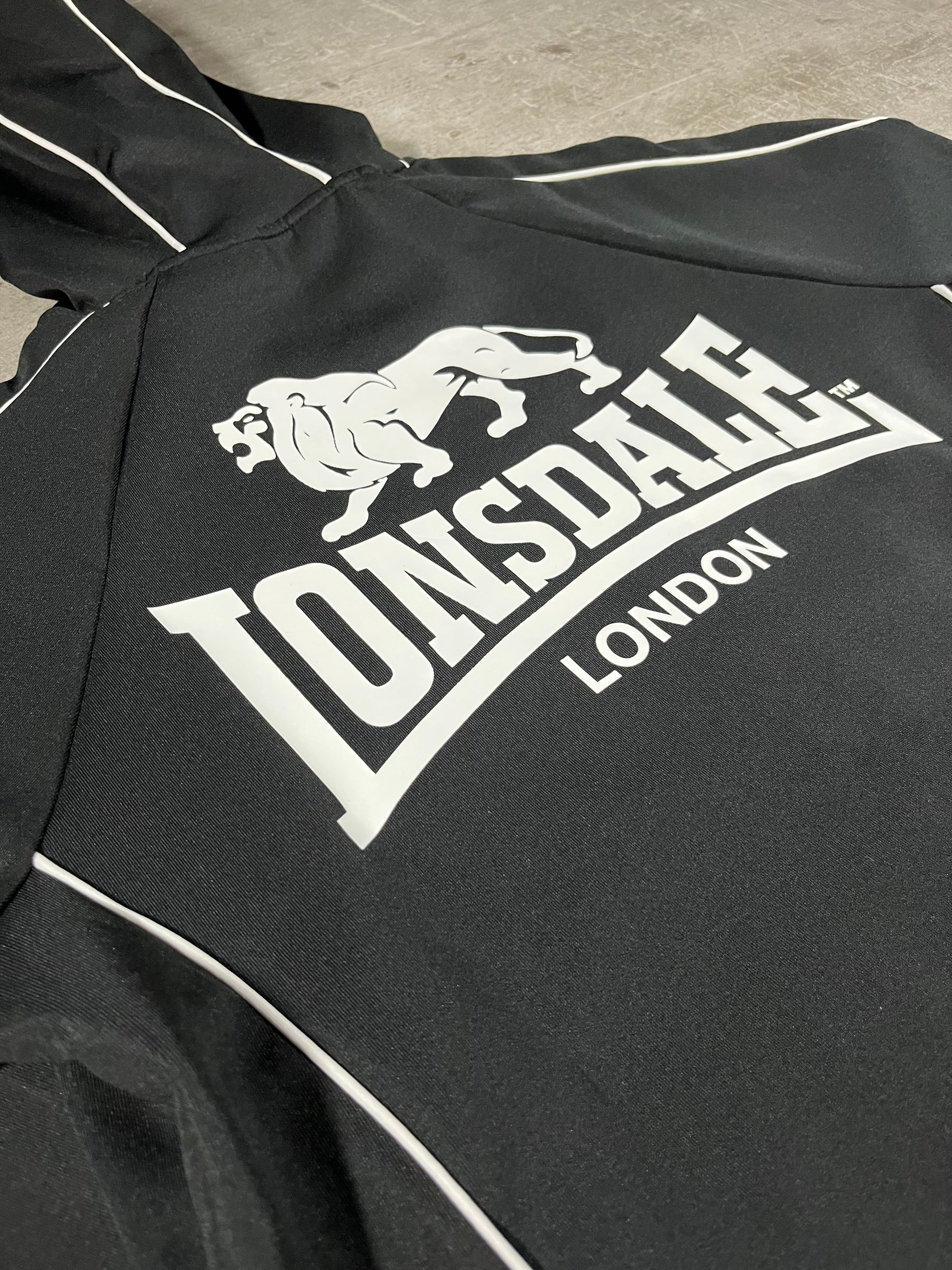 Lonsdale Trainingsjacke Schwarz M