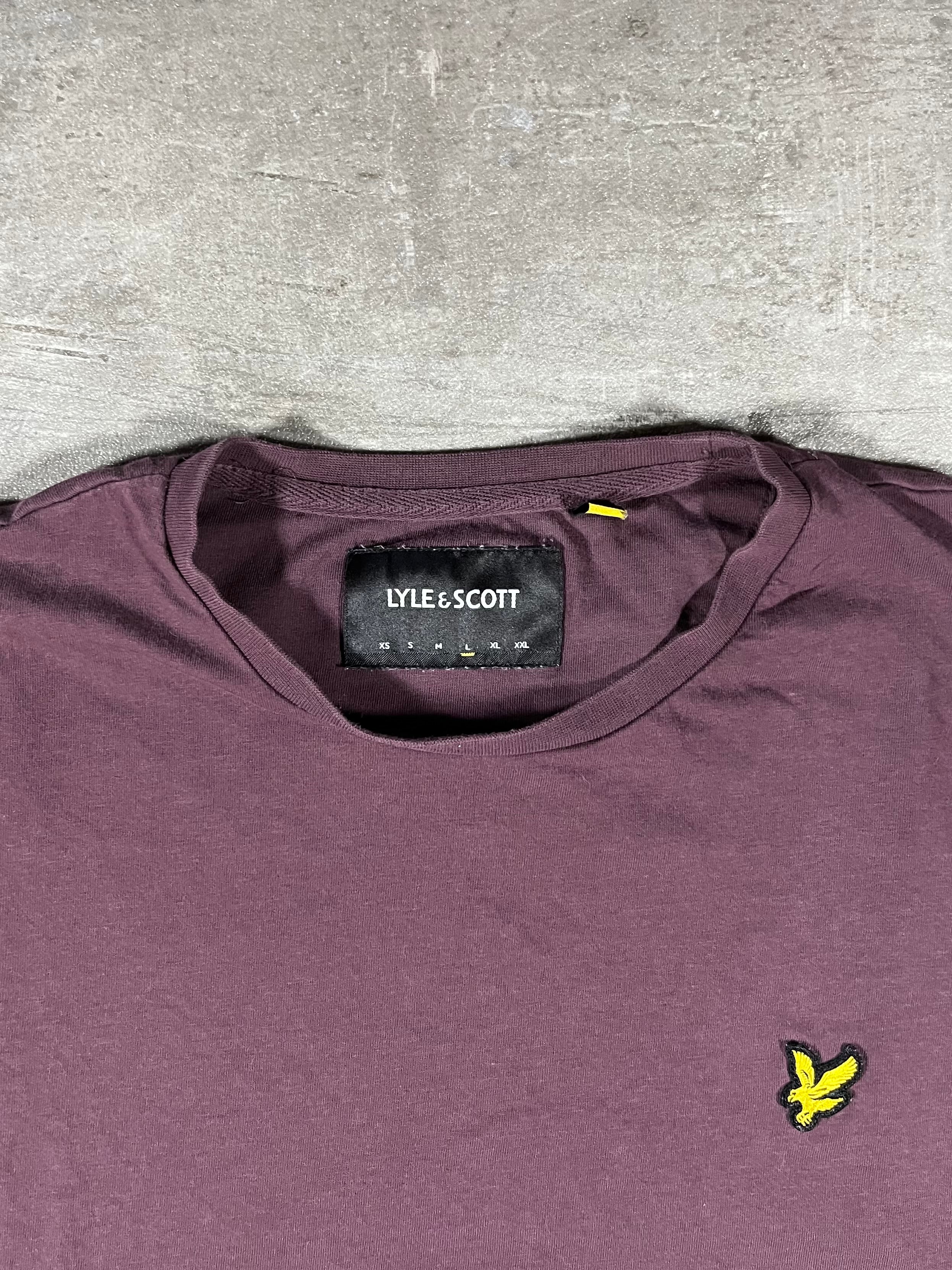 Lyle & Scott T-shirt Bordeaux L