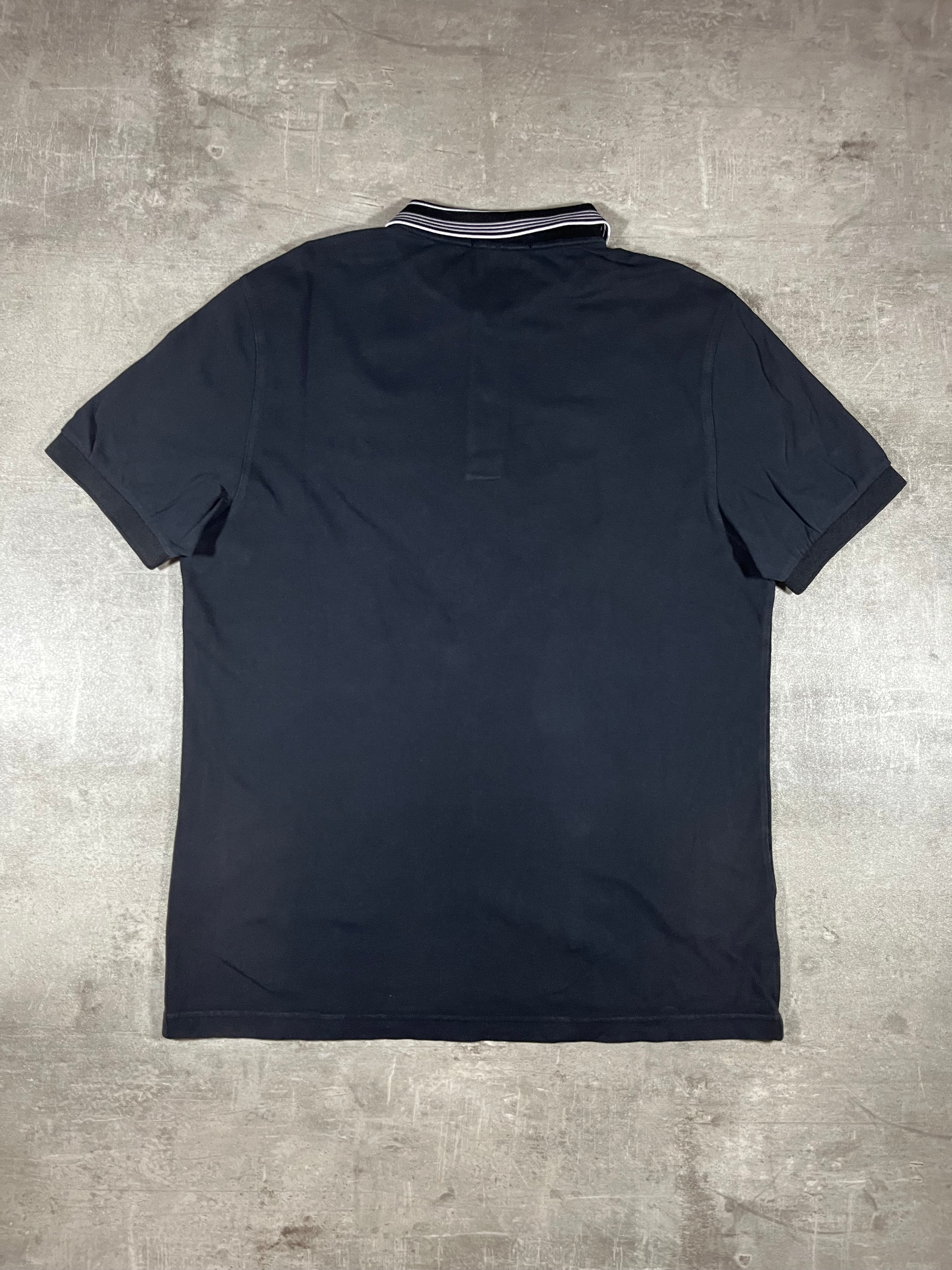 Fred Perry Poloshirt Schwarz/ Weiß L