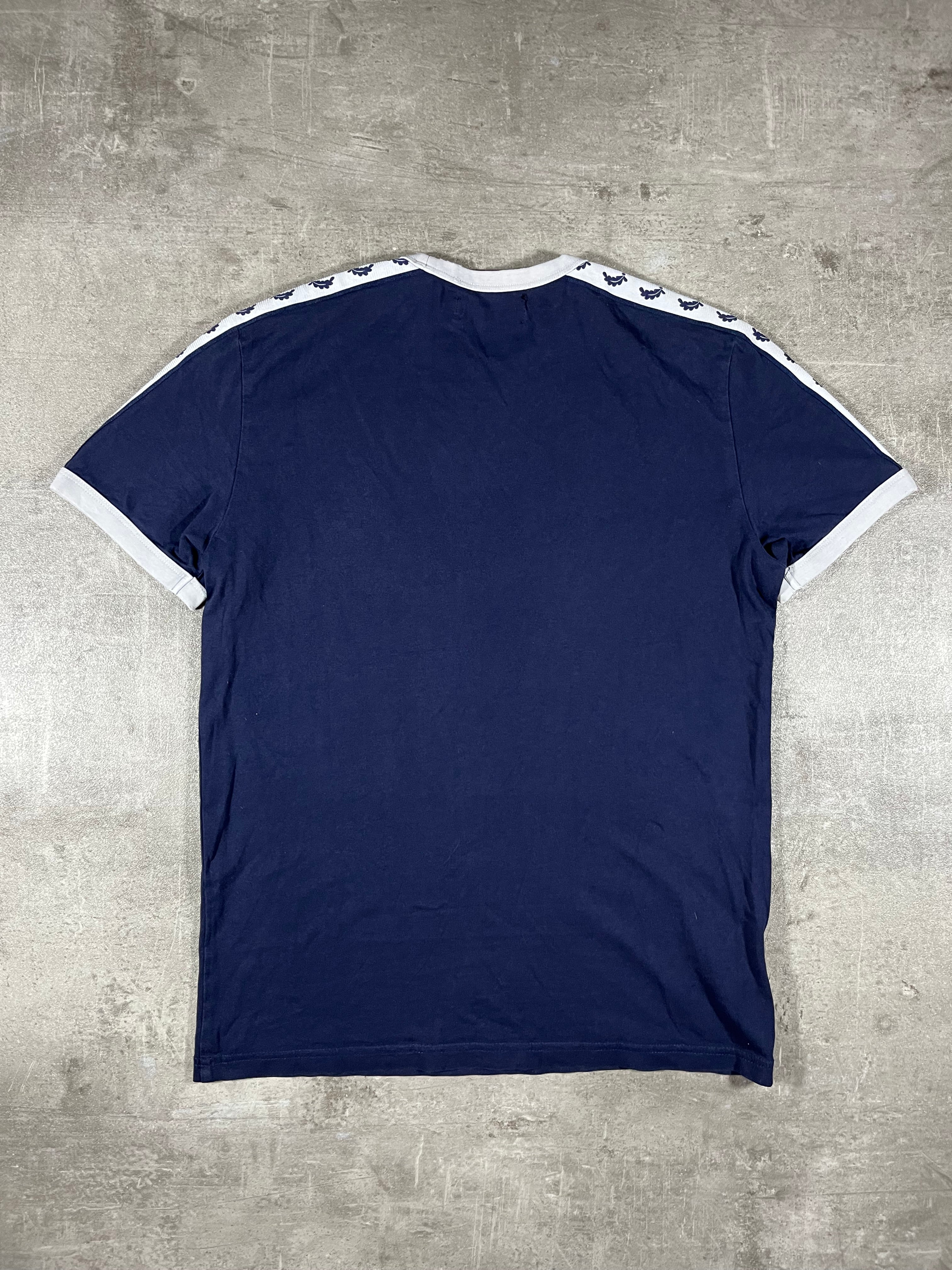 Fred Perry T-shirt Taped Blau S