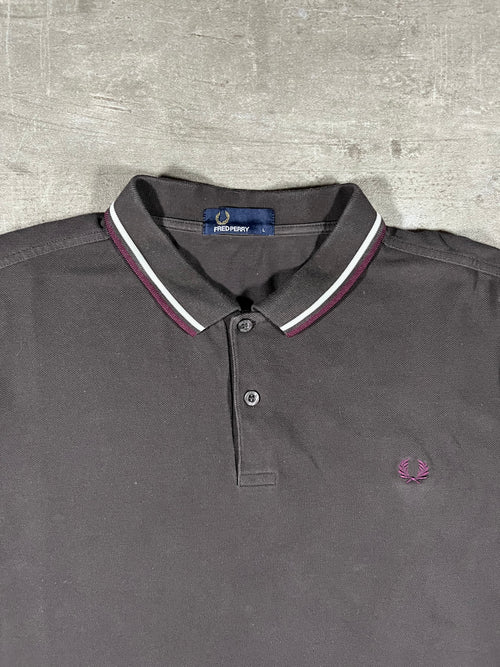 Fred Perry Poloshirt Braun L