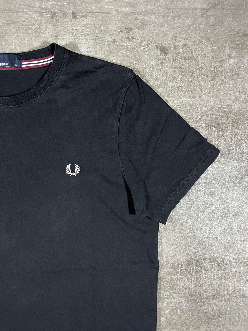Fred Perry T-shirt Schwarz M
