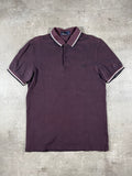 Fred Perry Poloshirt Bordeaux M