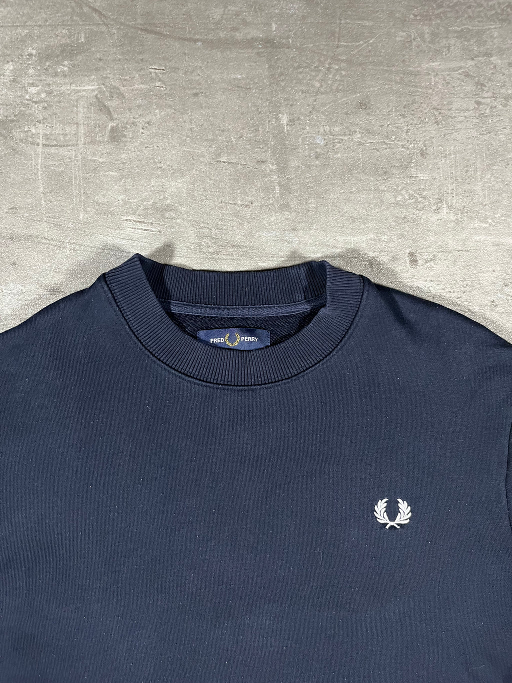 Fred Perry Sweater Schwarz S