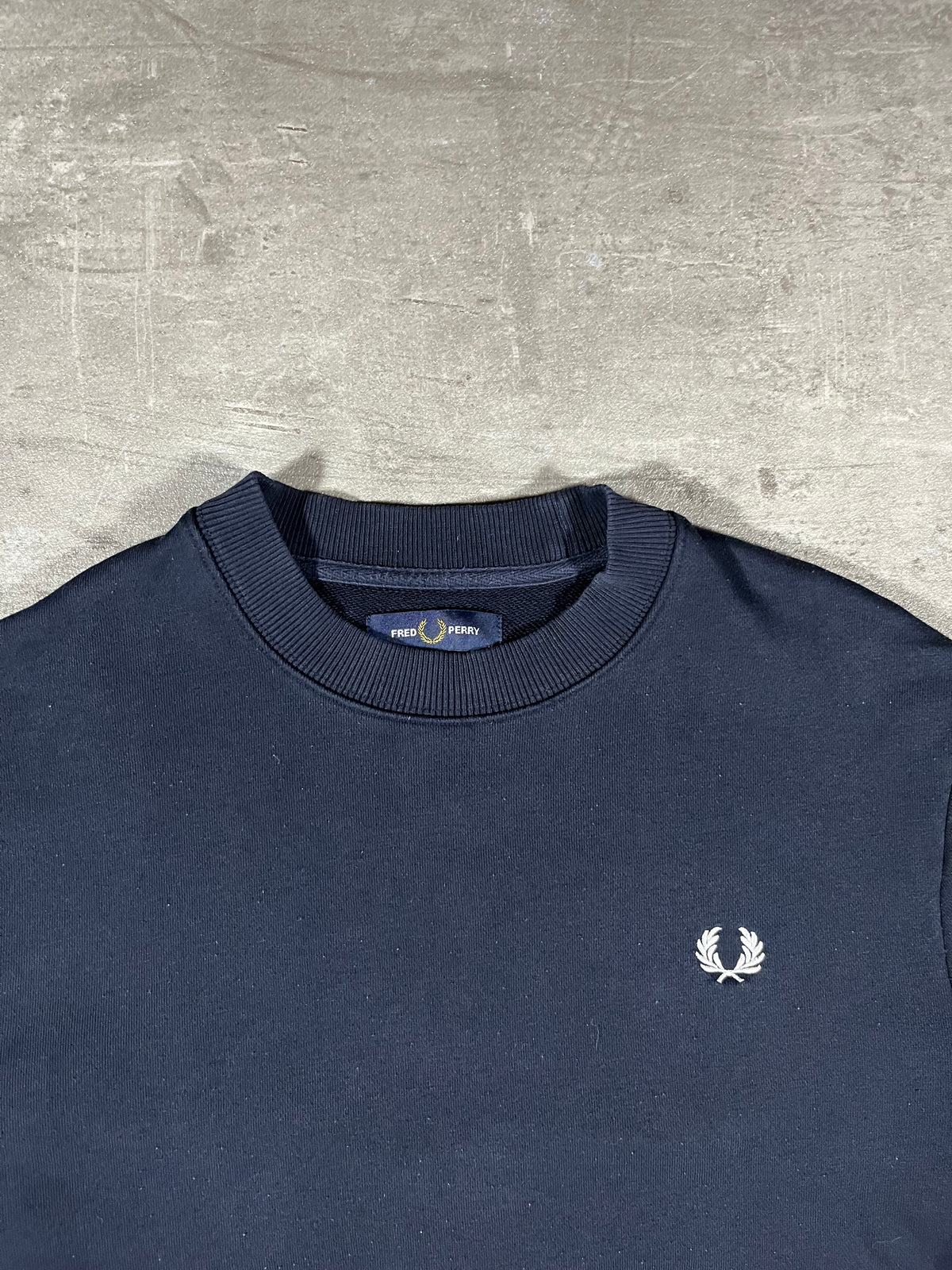 Fred Perry Sweater Schwarz S