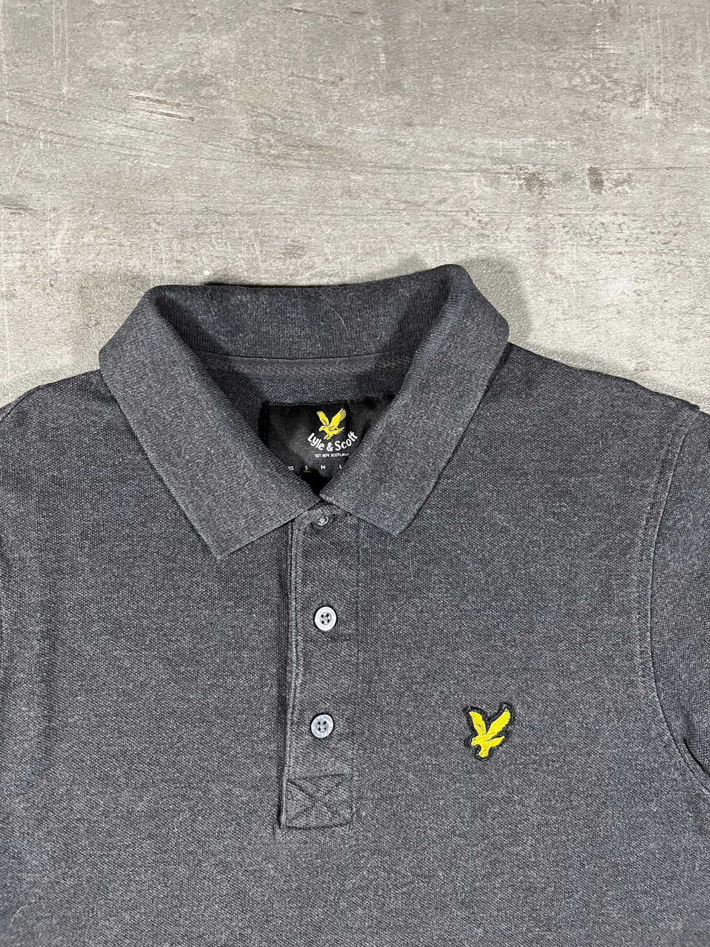 Lyle & Scott Vintage Poloshirt Grau S