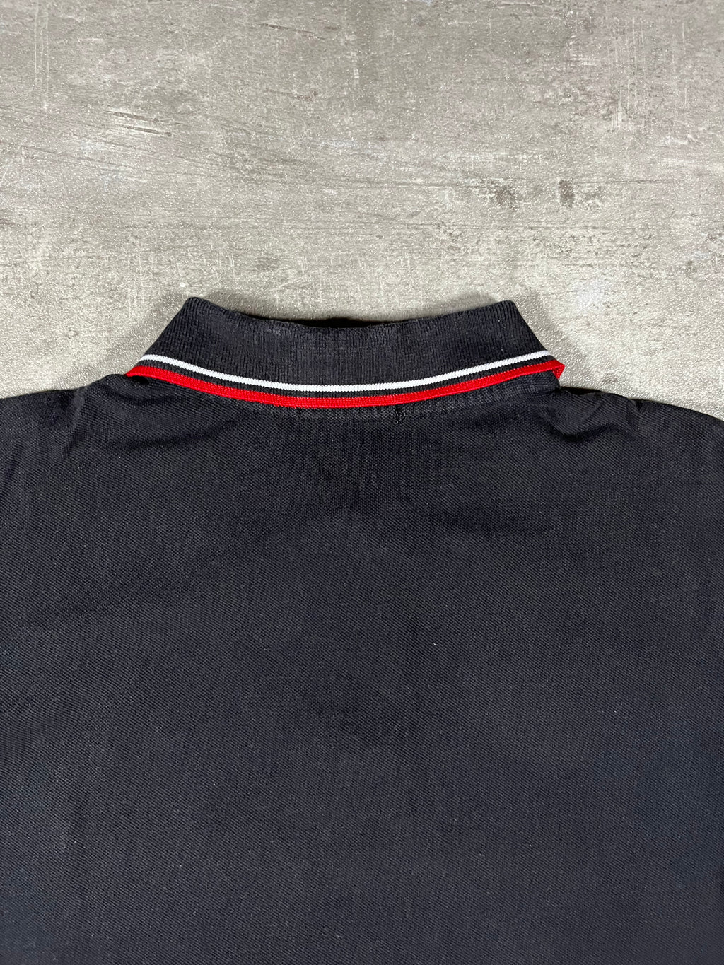 Fred Perry Poloshirt Schwarz/ Weiß/ Rot S