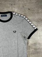 Fred Perry T-shirt Taped Grau S