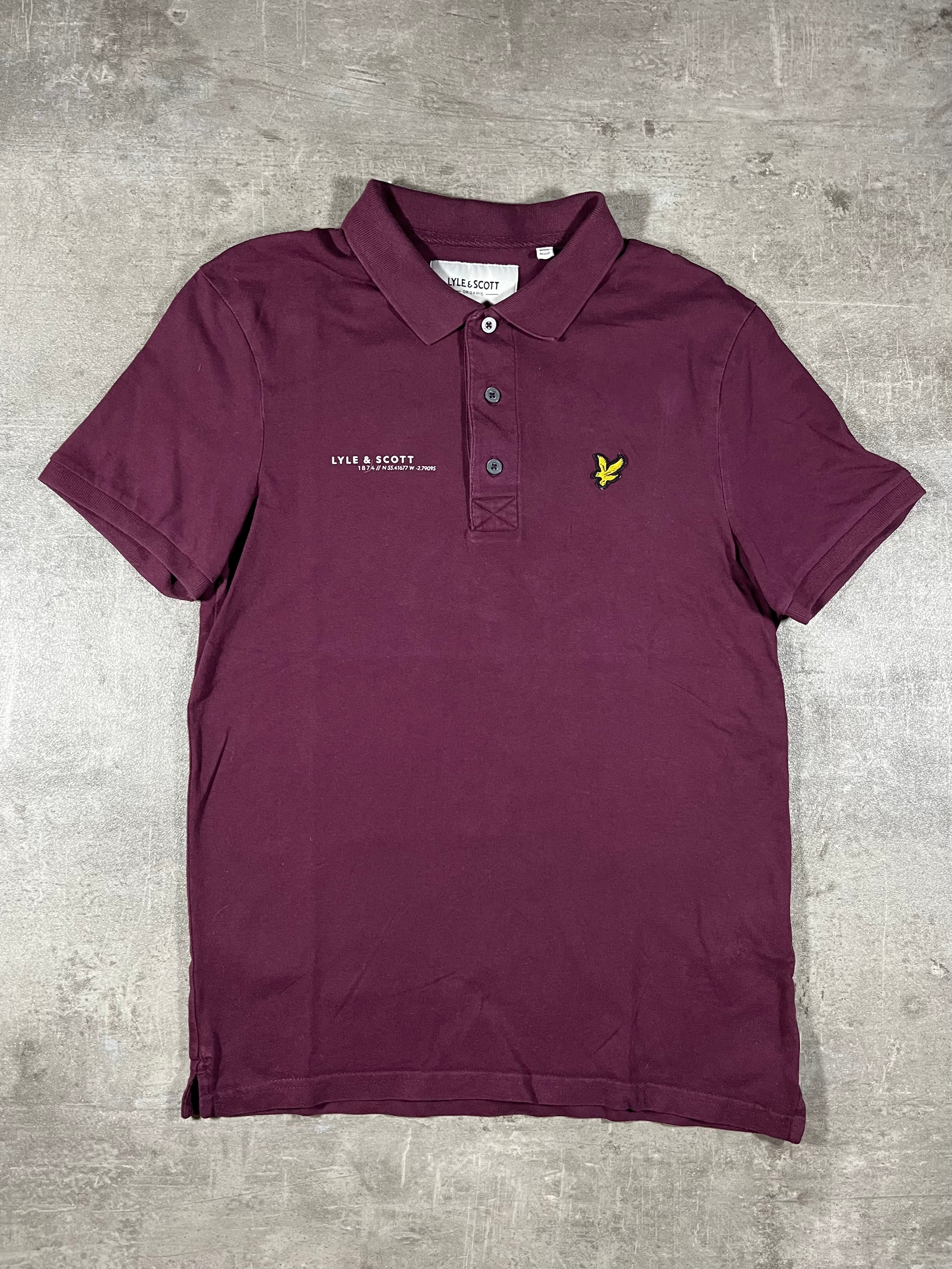 Lyle & Scott Poloshirt Bordeaux S