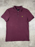 Lyle & Scott Poloshirt Bordeaux M