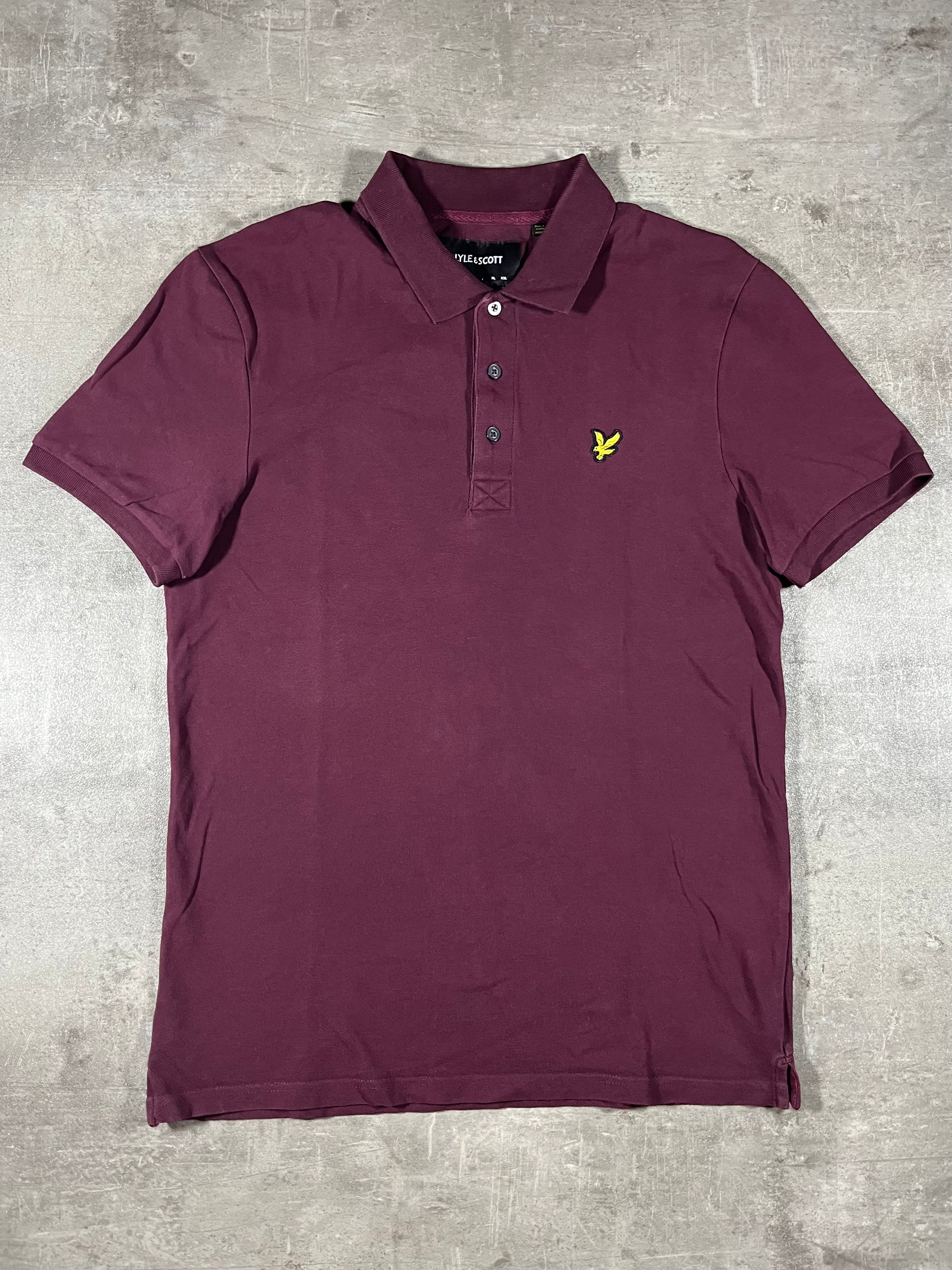 Lyle & Scott Poloshirt Bordeaux M