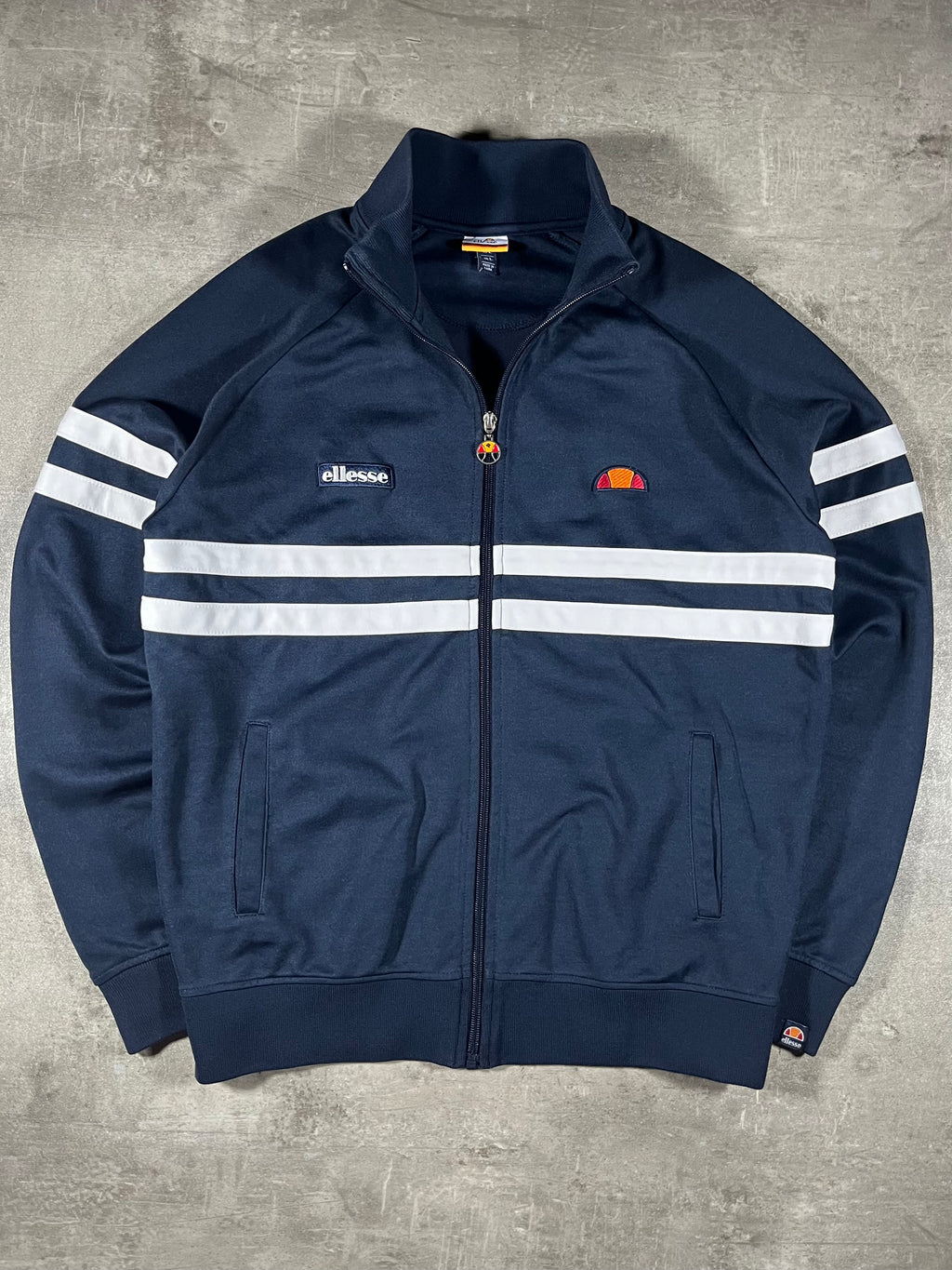 ellesse Rimini Trainingsjacke Dunkelblau L