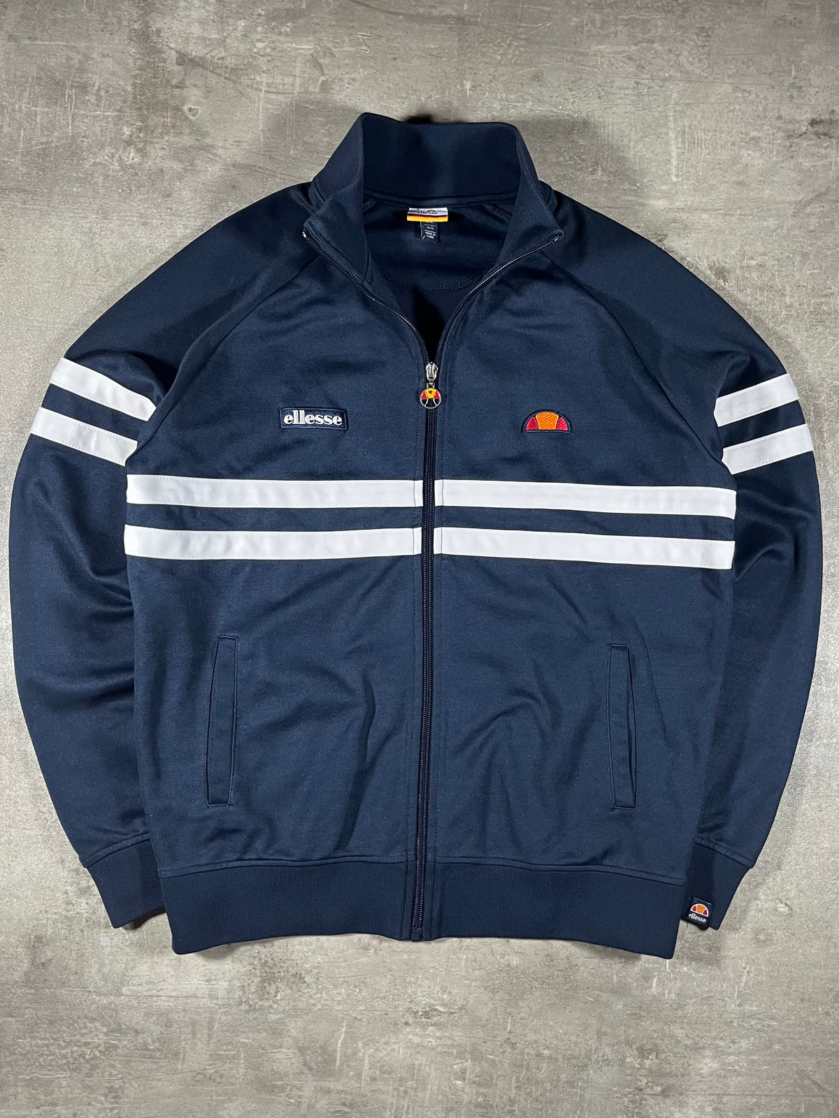 ellesse Rimini Trainingsjacke Dunkelblau L