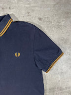 Fred Perry Poloshirt Schwarz/ Gold M