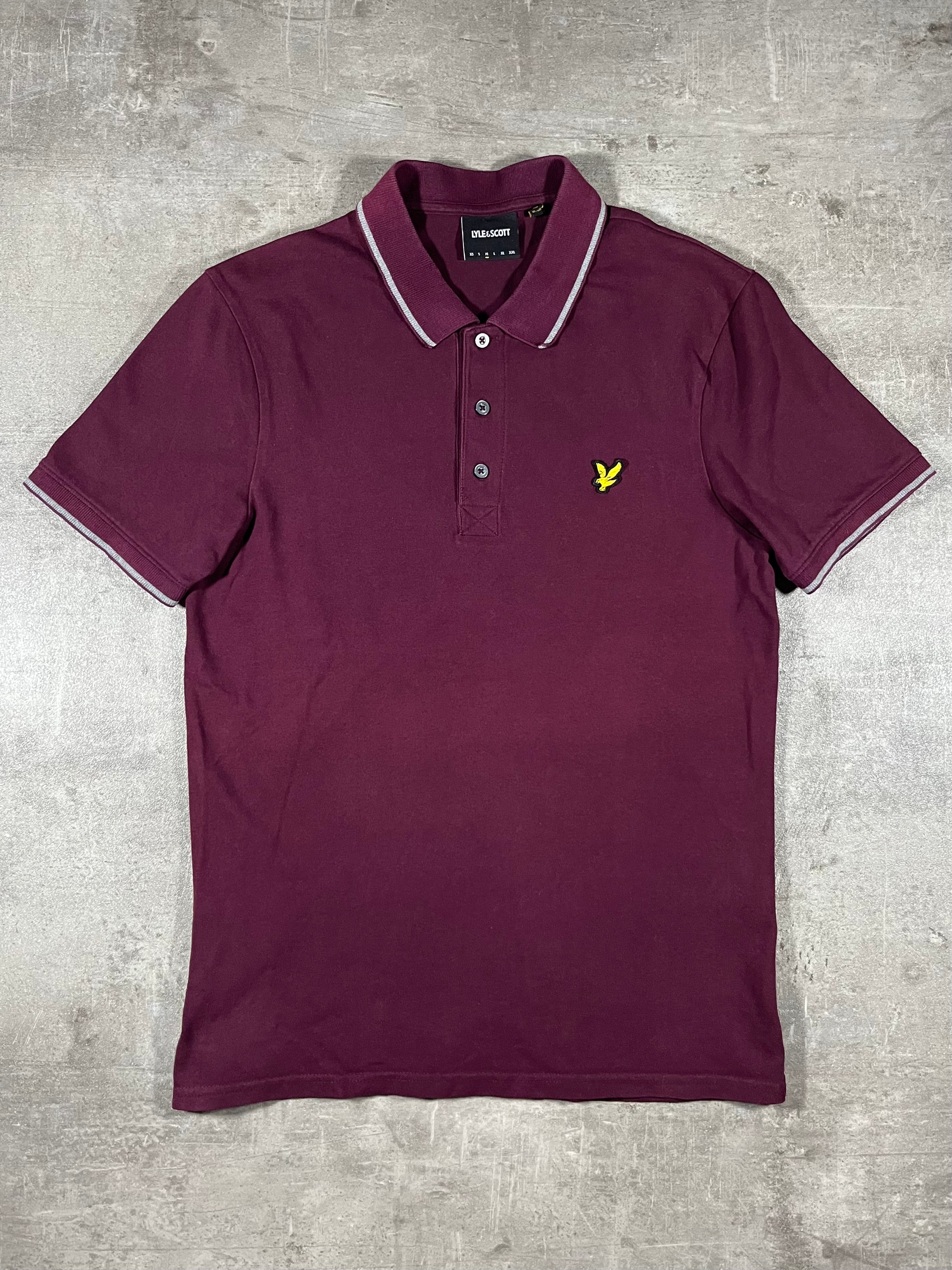 Lyle & Scott Poloshirt Bordeaux M