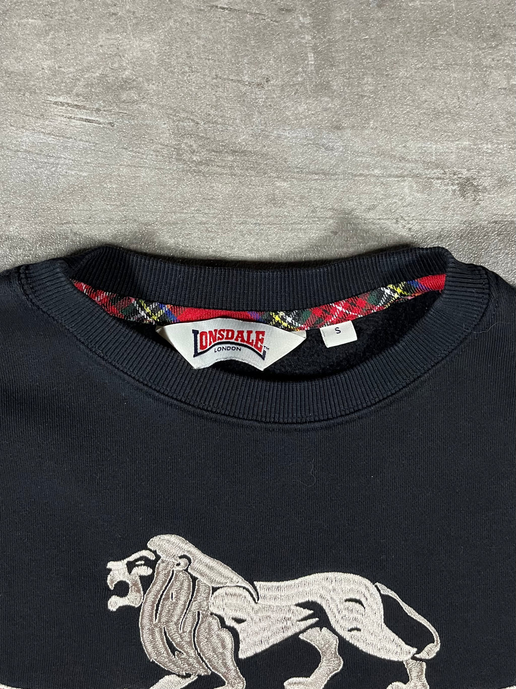 Lonsdale Sweater Schwarz S