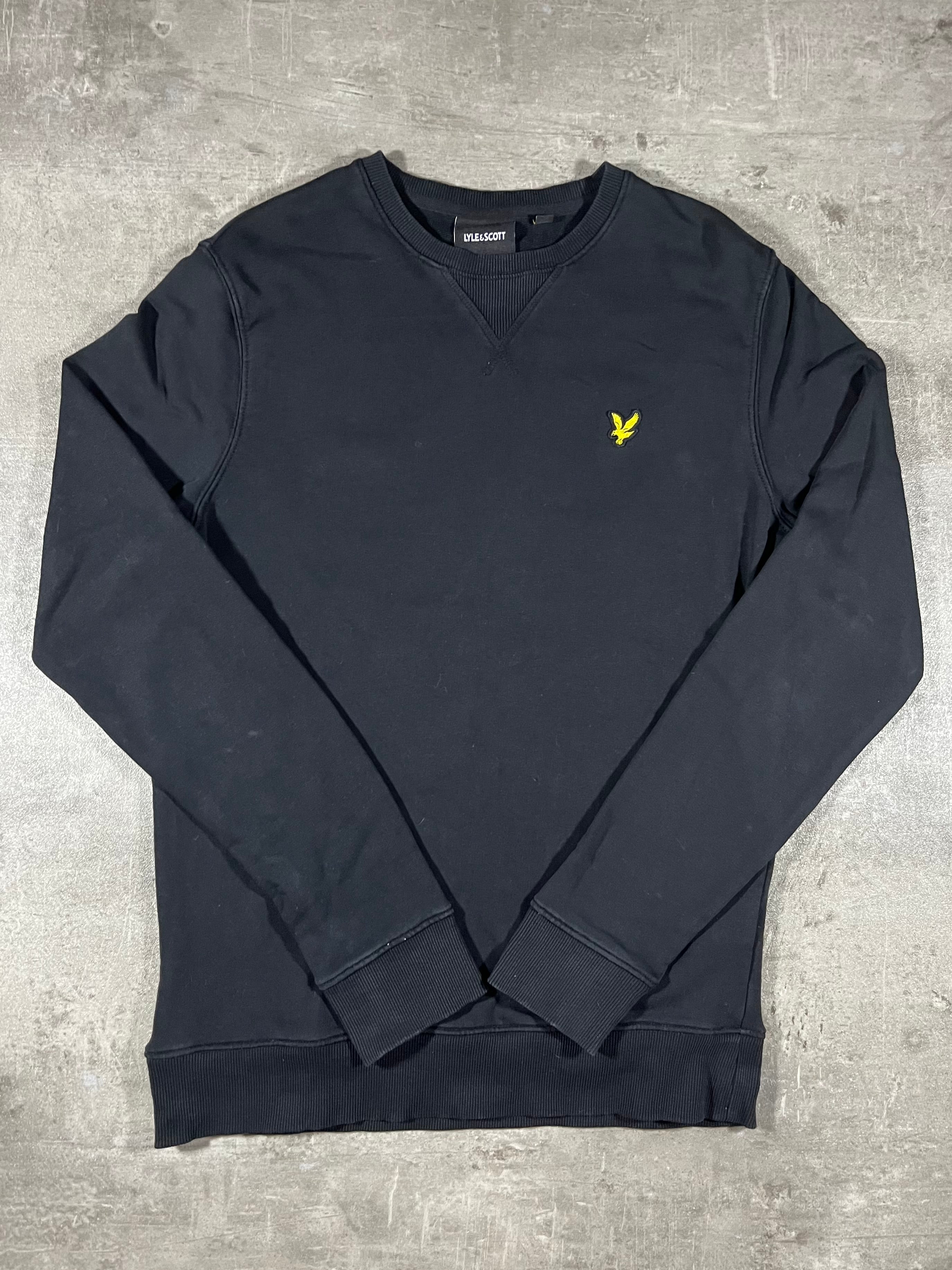 Lyle & Scott Sweater Schwarz S