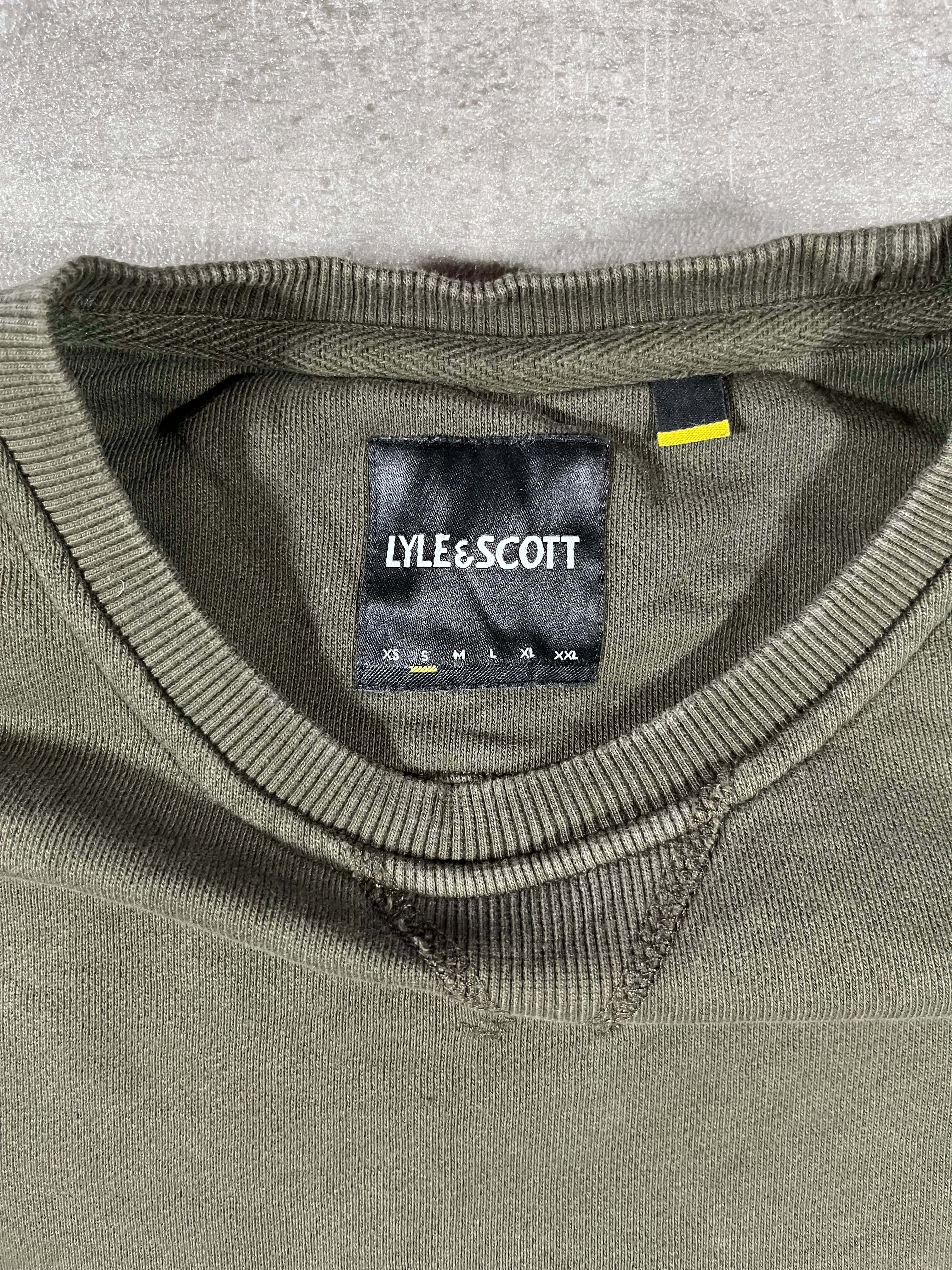 Lyle & Scott Sweater Khaki/ Dunkelgrün S