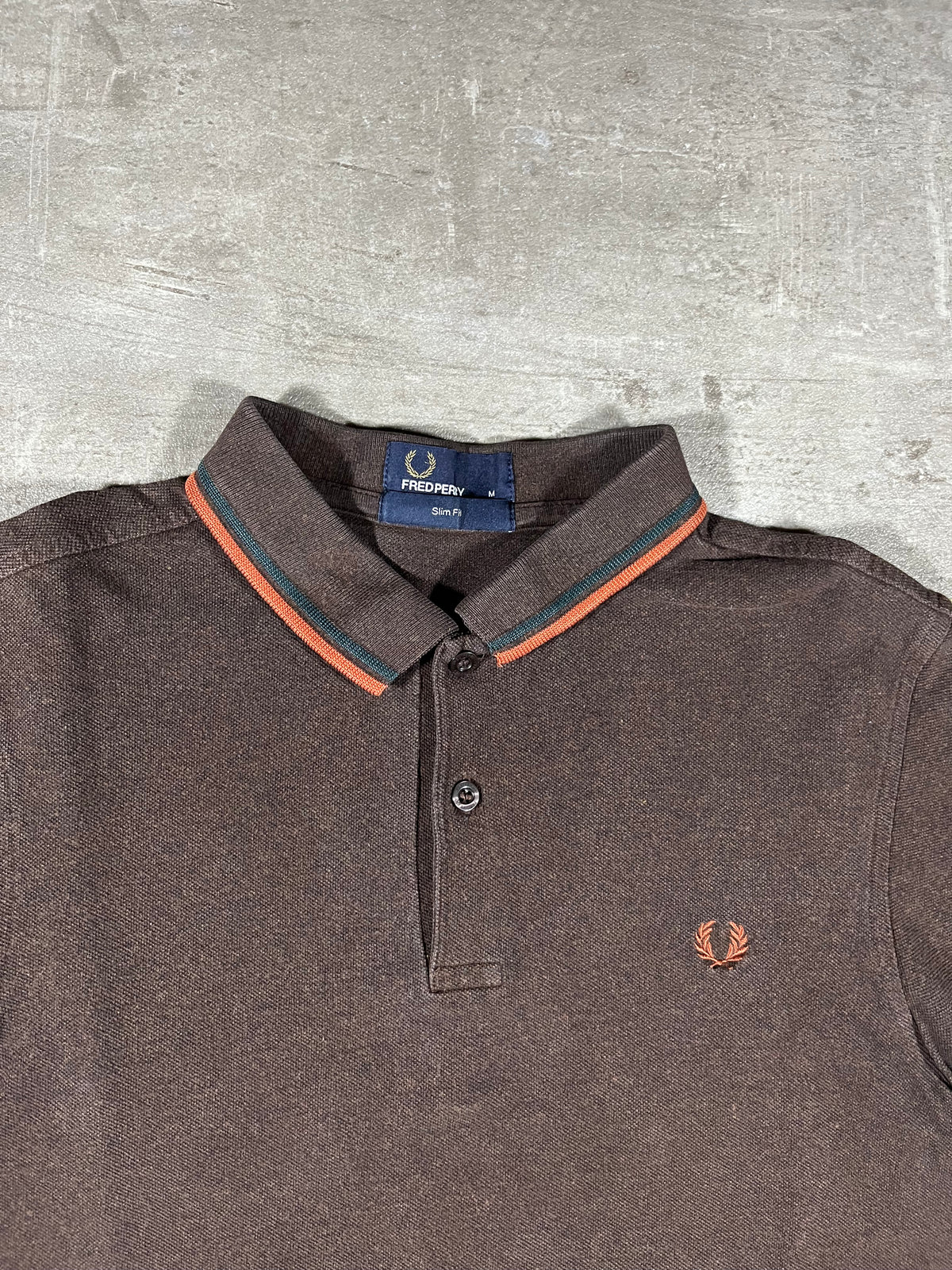 Fred Perry Poloshirt Braun M