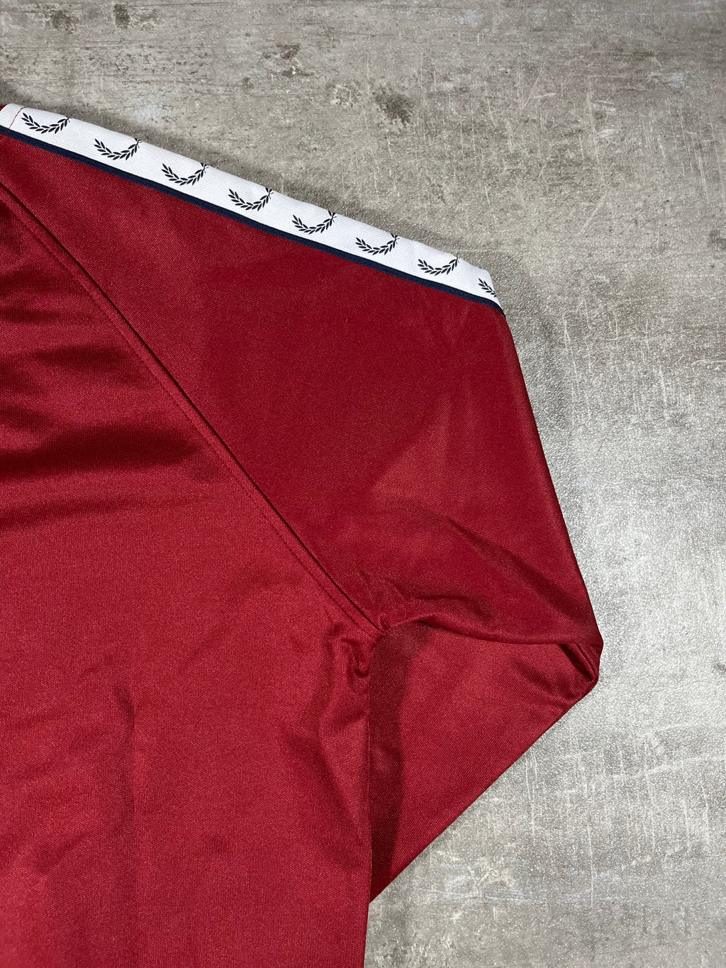 Fred Perry Trainingsjacke Taped Bordeaux S