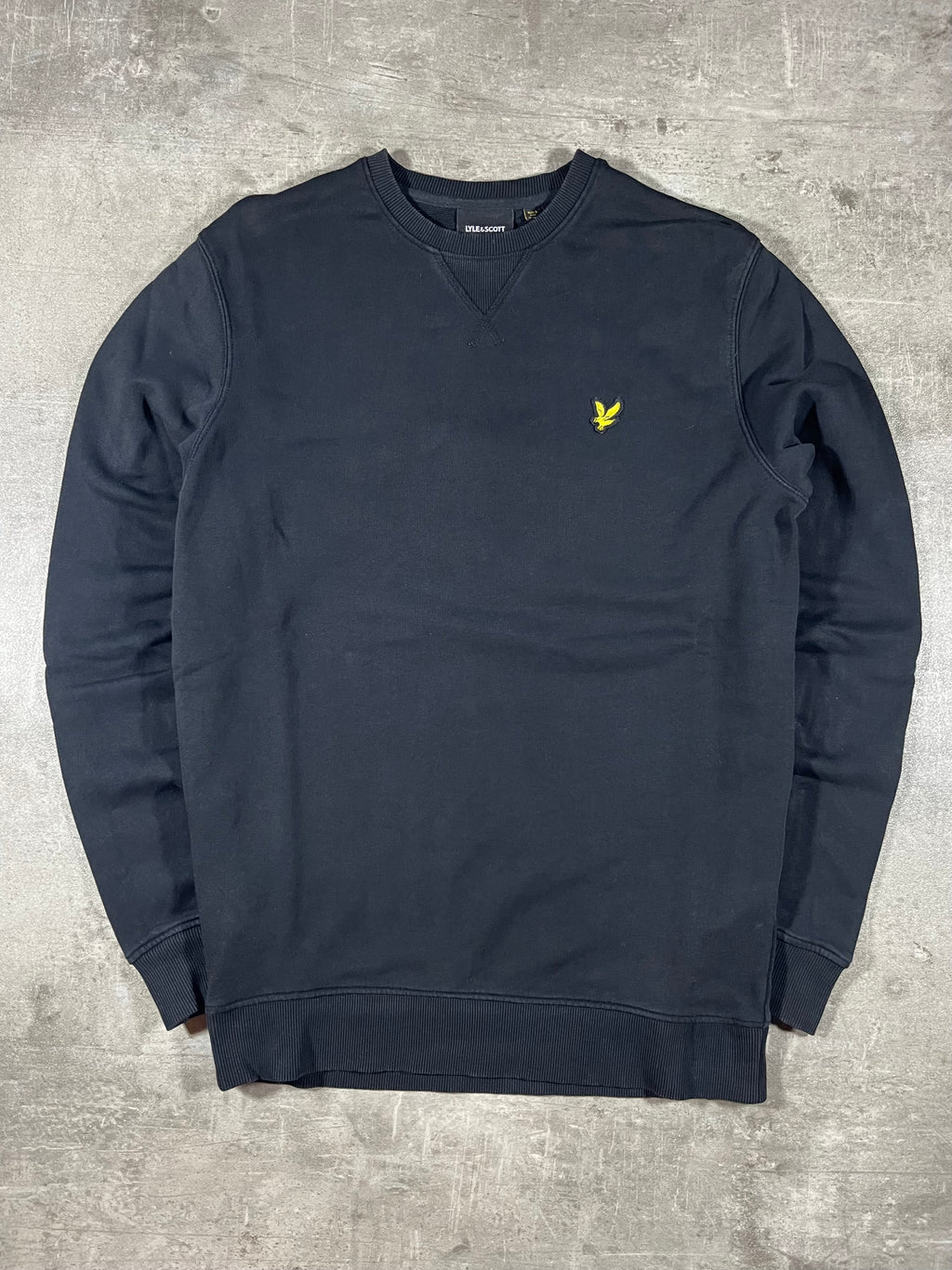 Lyle & Scott Sweater Schwarz S