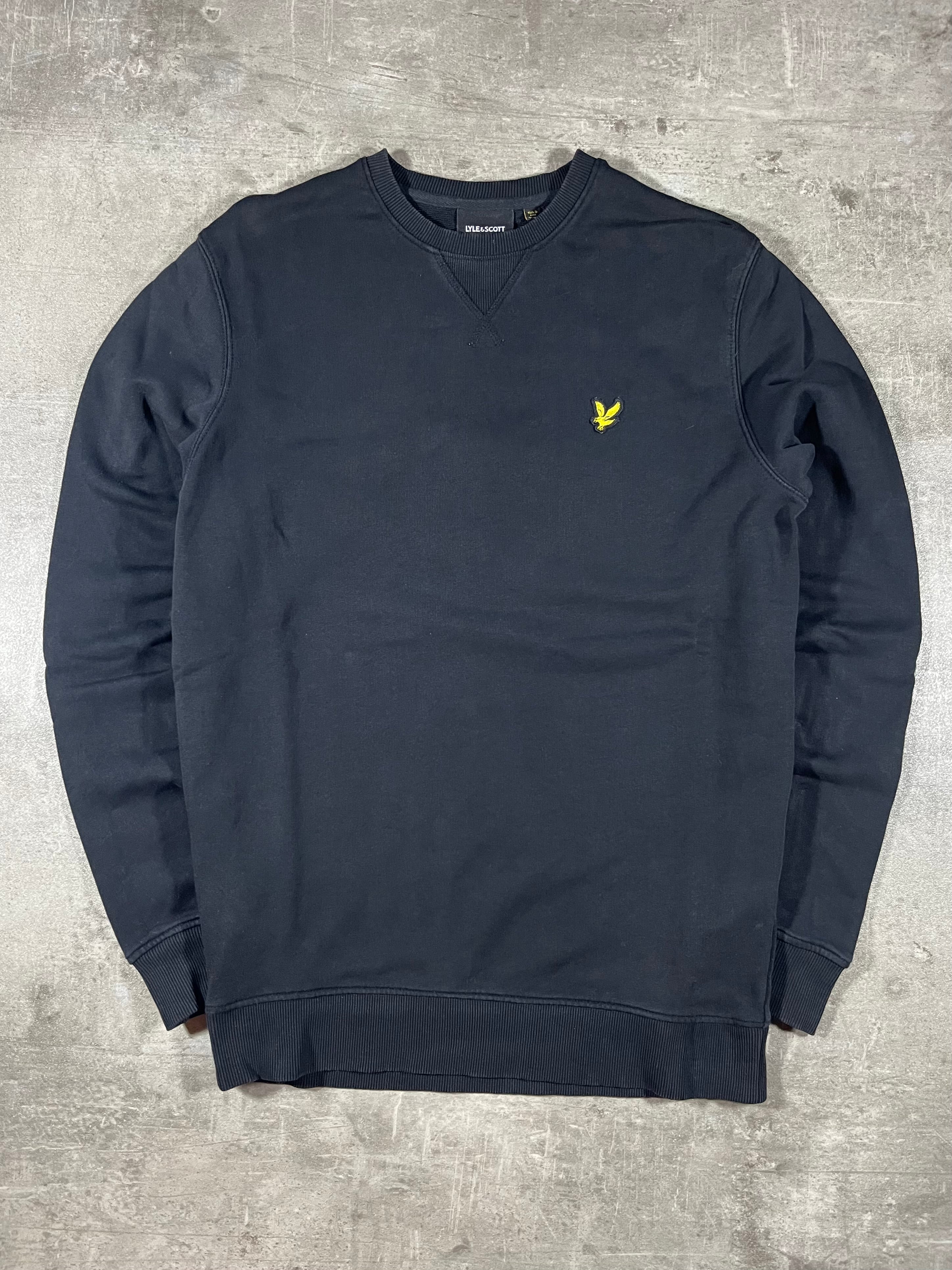 Lyle & Scott Sweater Schwarz S