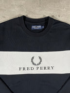 Fred Perry Sweater Schwarz S