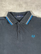 Fred Perry Poloshirt Schwarz S