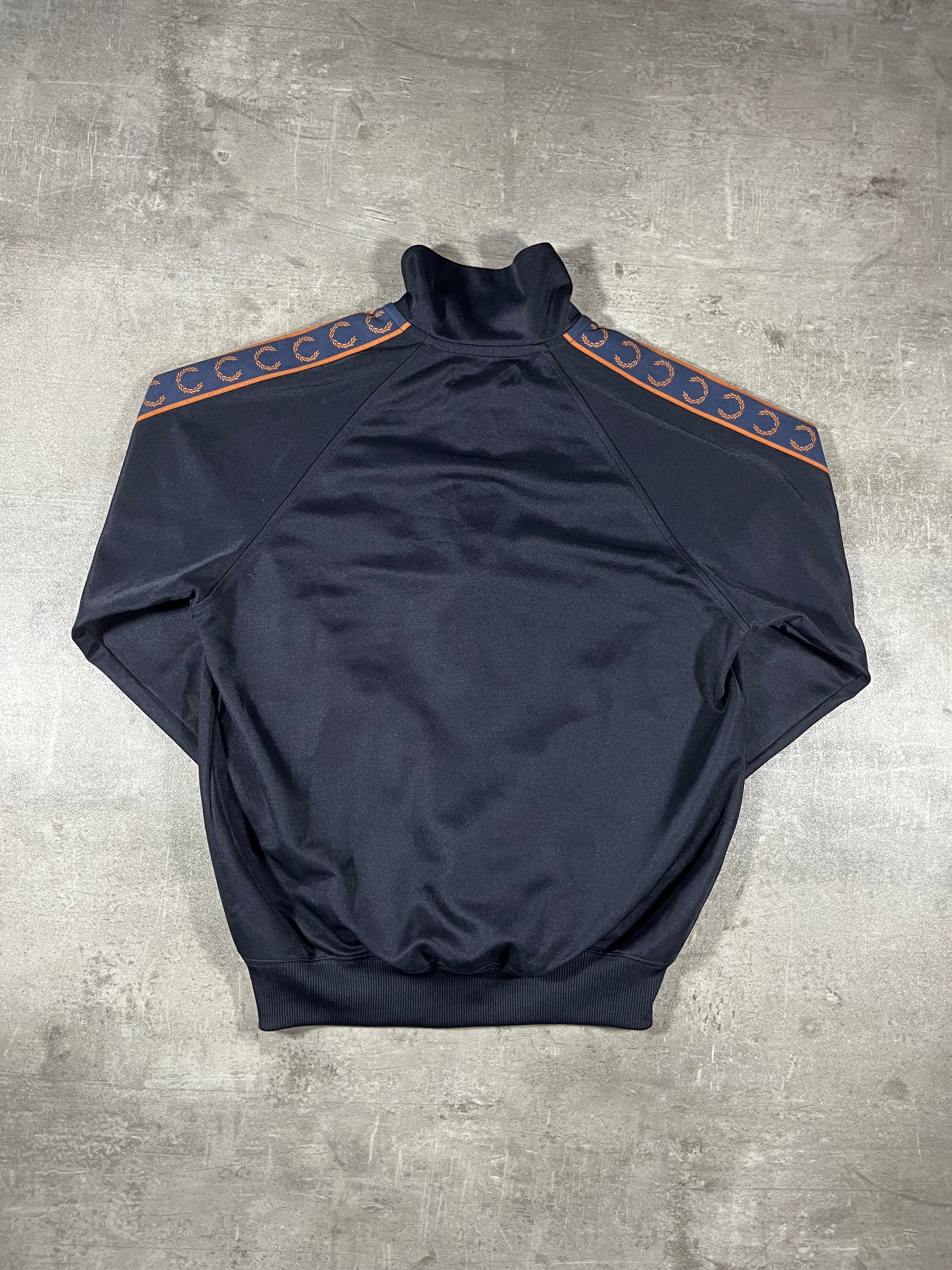 Fred Perry Trainingsjacke Taped Schwarz S