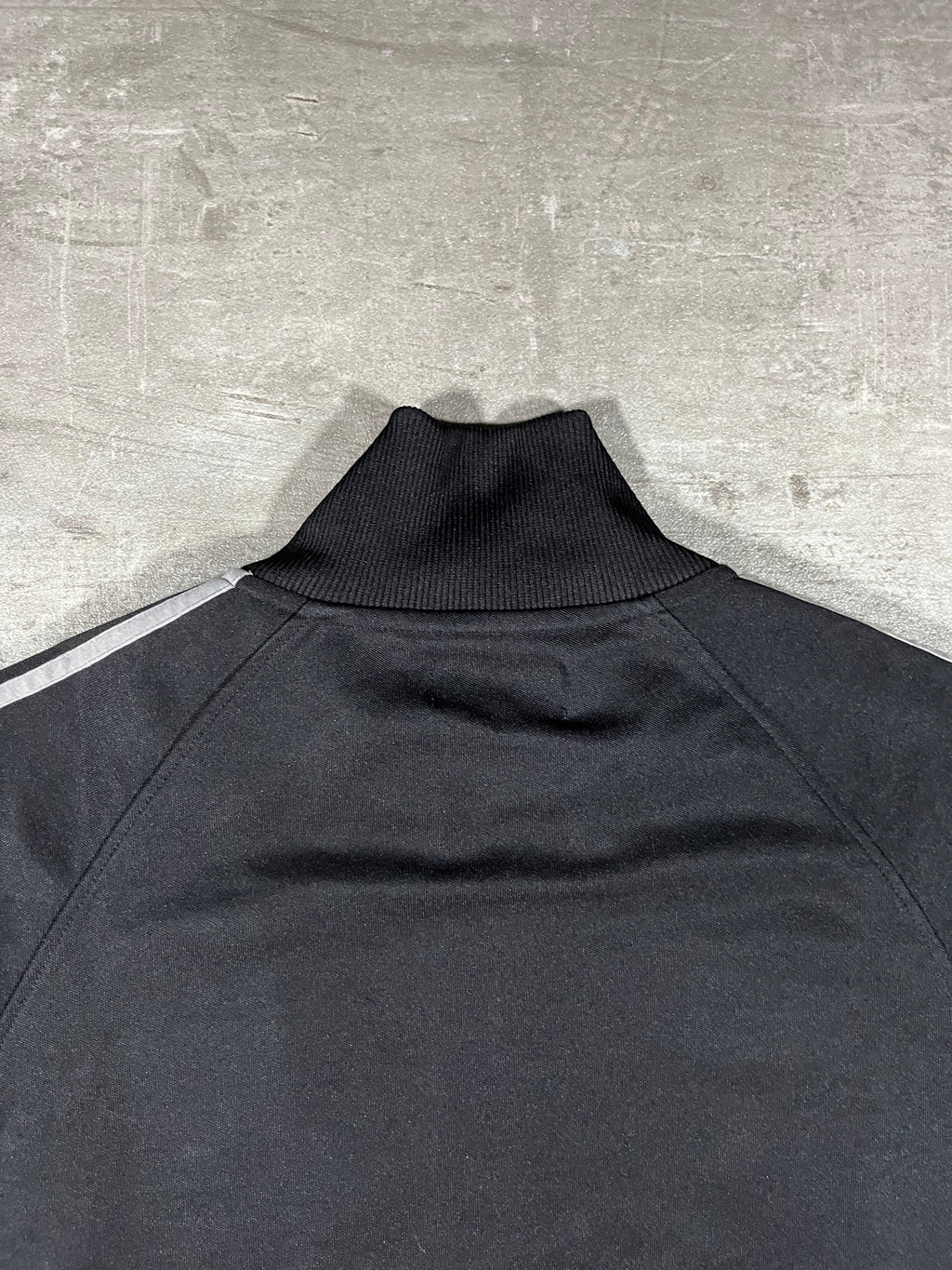 Fred Perry Vintage Trainingsjacke Taped Schwarz/ Grau M