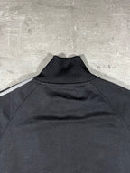 Fred Perry Vintage Trainingsjacke Taped Schwarz/ Grau M