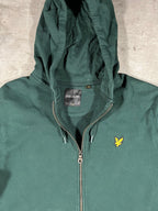 Lyle & Scott Zip-Pullover Olivgrün L
