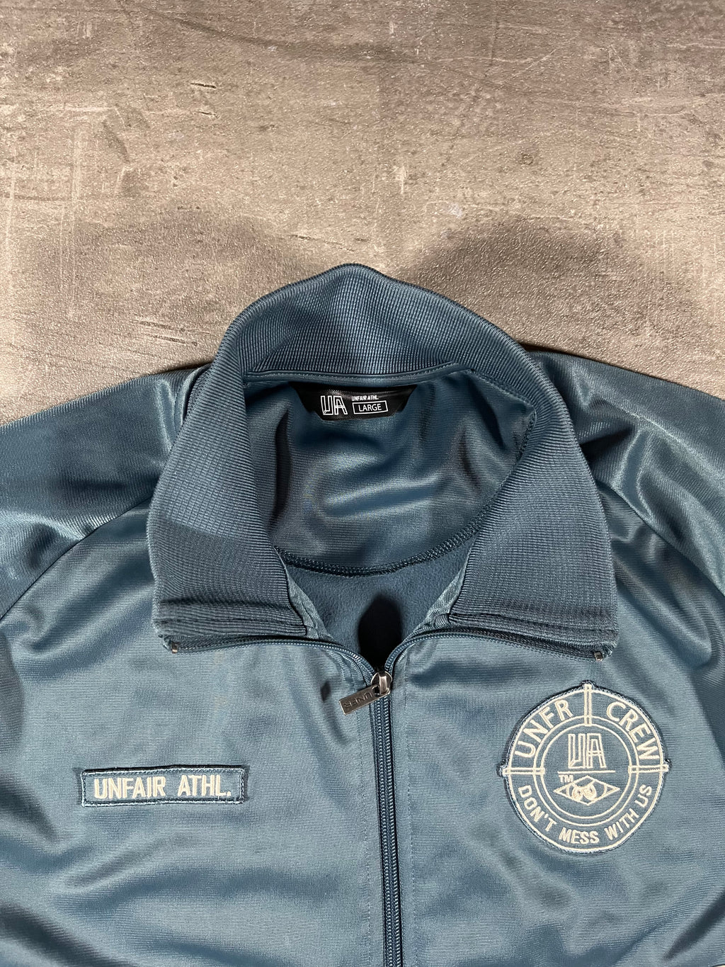 Unfair Athletics Trainingsjacke Hellblau L