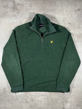 Lyle & Scott Half-Zip Fleece Dunkelgrün M