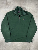 Lyle & Scott Half-Zip Fleece Dunkelgrün M