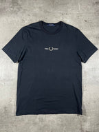 Fred Perry T-shirr Schwarz S