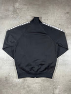 Fred Perry Vintage Trainingsjacke Taped Schwarz S