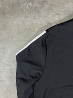 Fred Perry Trainingsjacke Taped Schwarz/ Weiß L