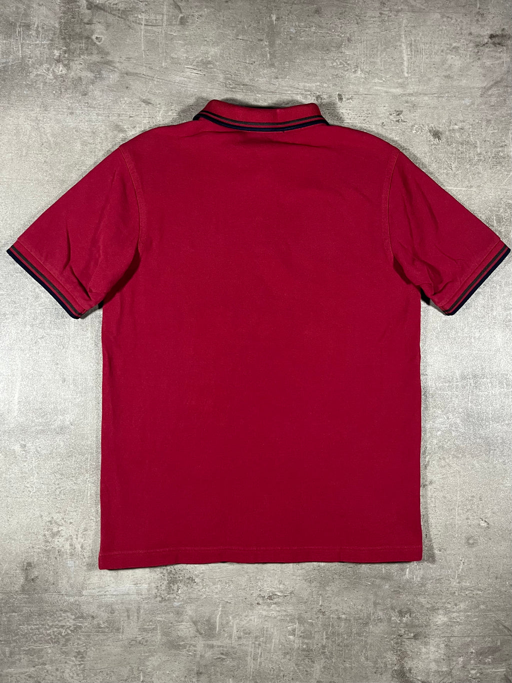 Fred Perry Poloshirt Rot M