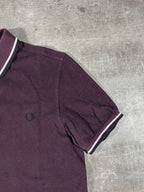 Fred Perry Poloshirt Bordeaux M