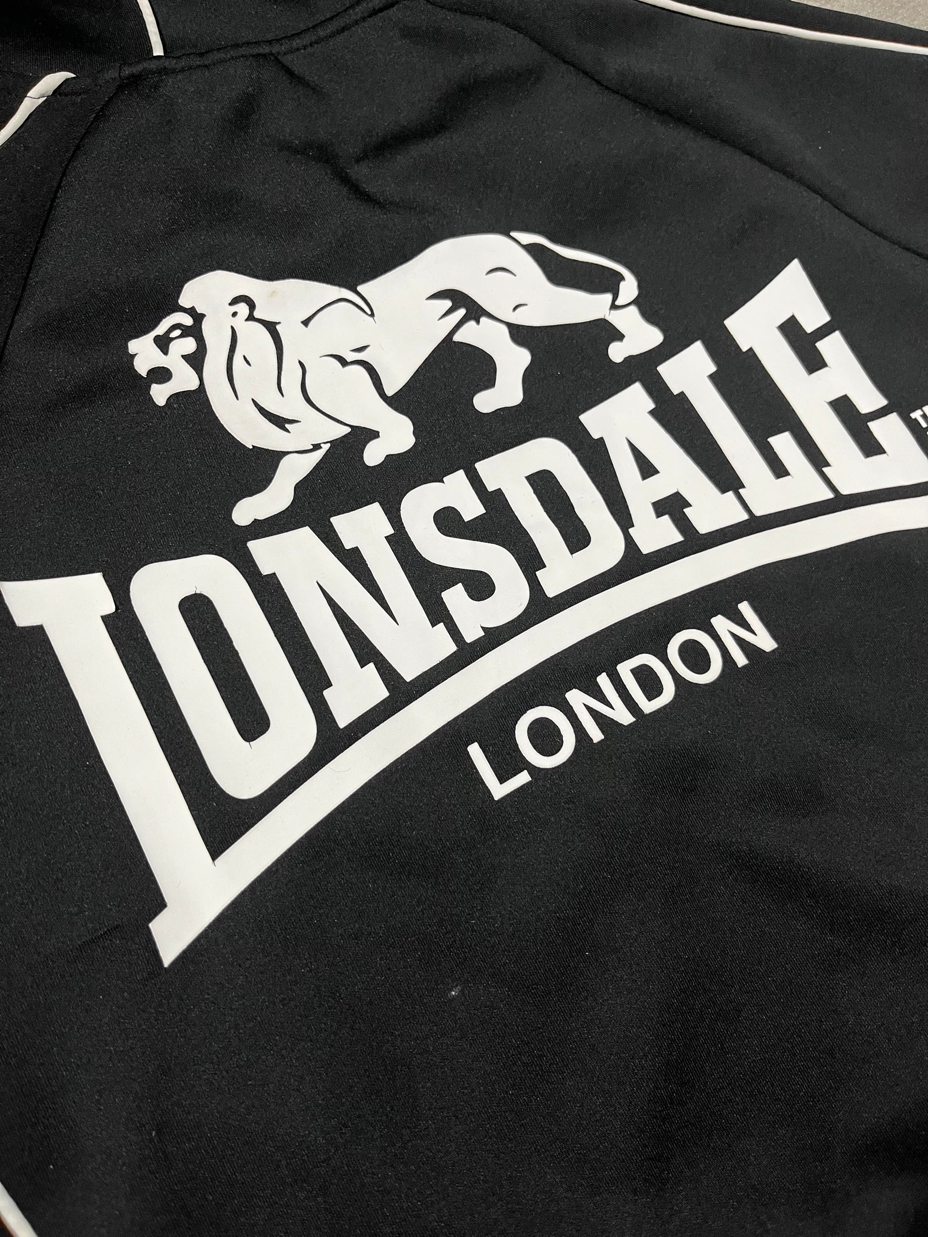 Lonsdale Trainingsjacke Schwarz S