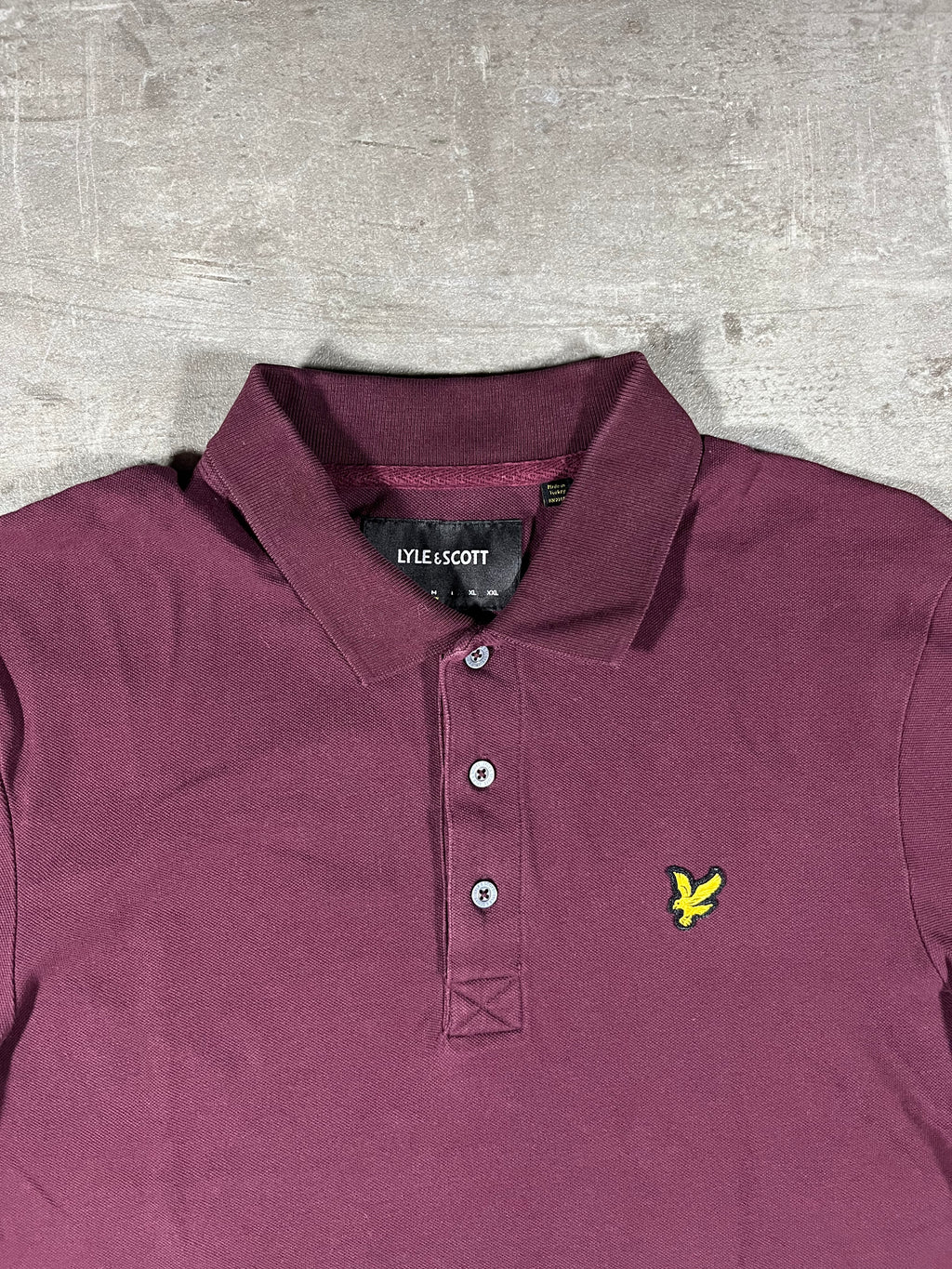 Lyle & Scott Poloshirt Bordeaux M