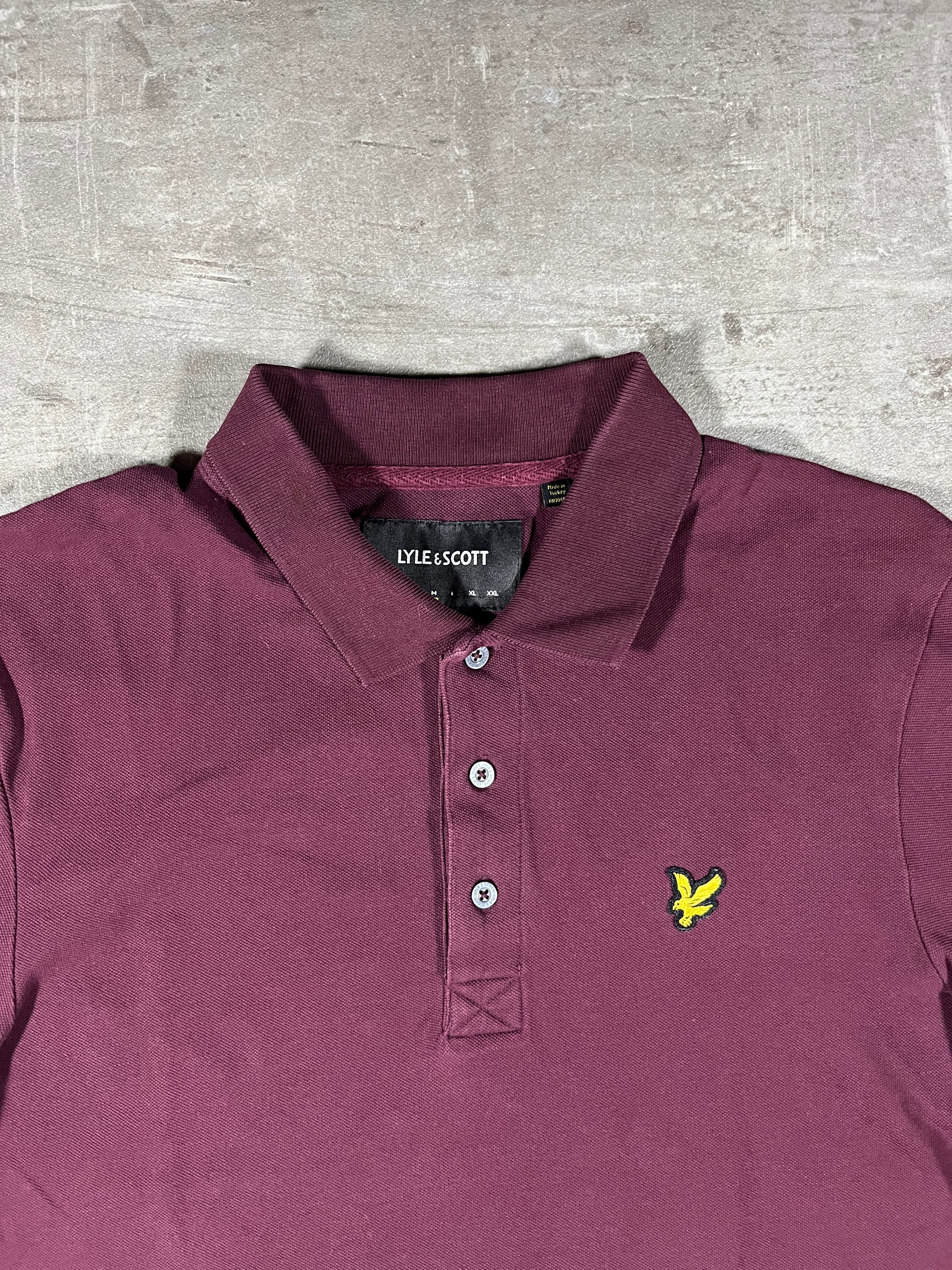 Lyle & Scott Poloshirt Bordeaux M