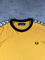 Fred Perry T-shirt Taped Gelb M