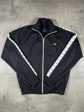Fred Perry Trainingsjacke Taped Schwarz S