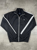 Fred Perry Trainingsjacke Taped Schwarz S