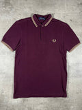 Fred Perry Poloshirt Bordeaux XS