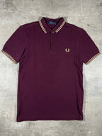 Fred Perry Poloshirt Bordeaux XS