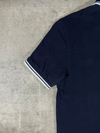 Fred Perry Poloshirt Schwarz/ Weiß S