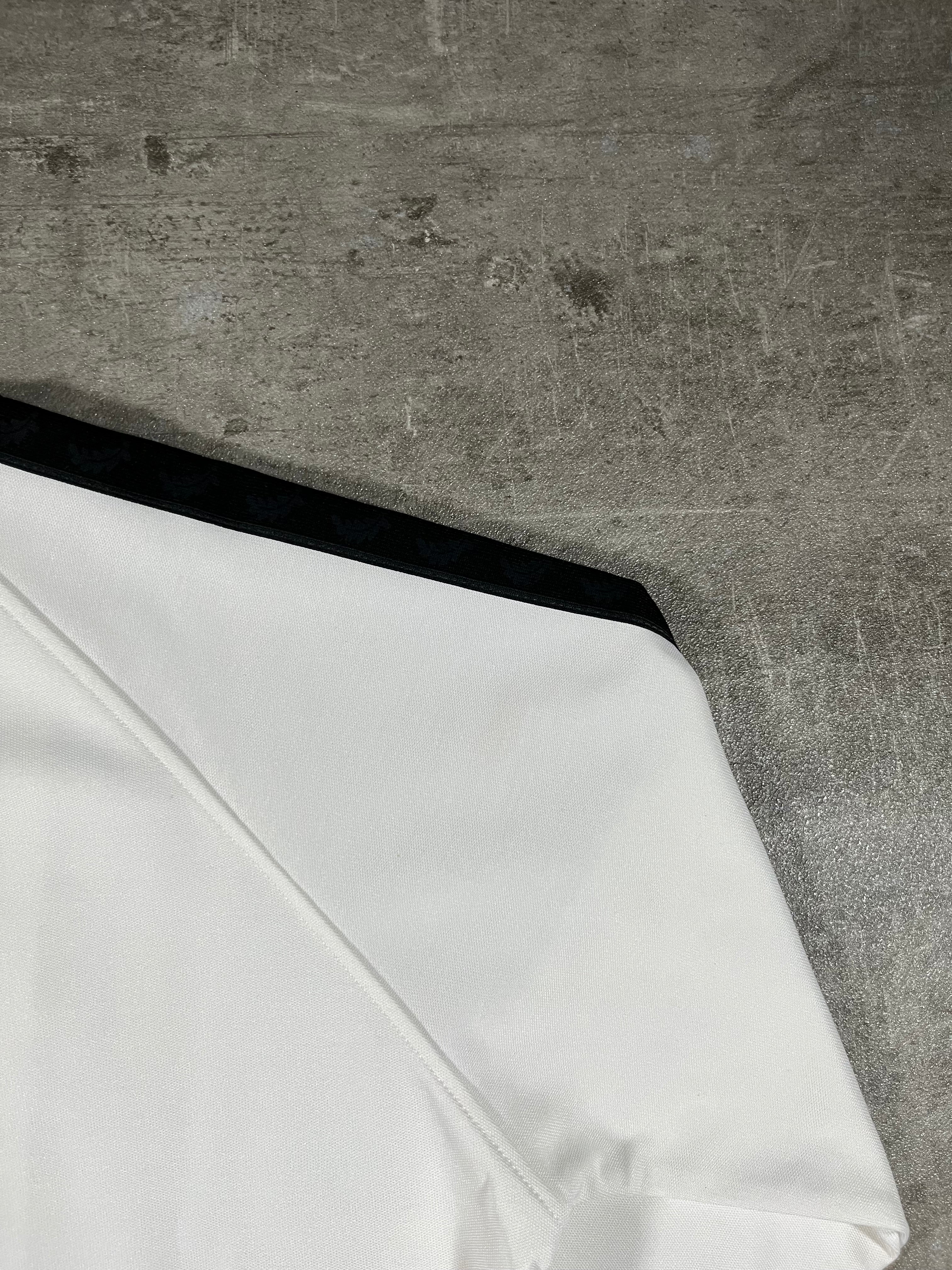 Fred Perry Trainingsjacke Taped Weiß/ Schwarz XS